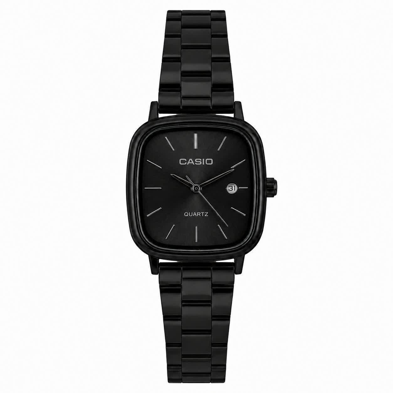 ساعت مچی زنانه کاسيو اولدمانی CASIO موتور ژاپن کد p14+ جعبه