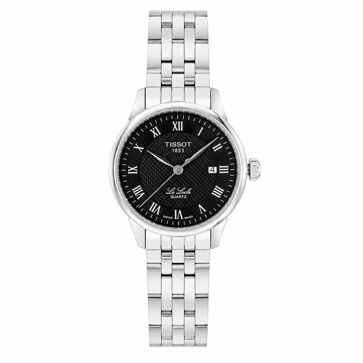 ساعت مچی زنانه تيسوت TISSOT صفحه مشکی