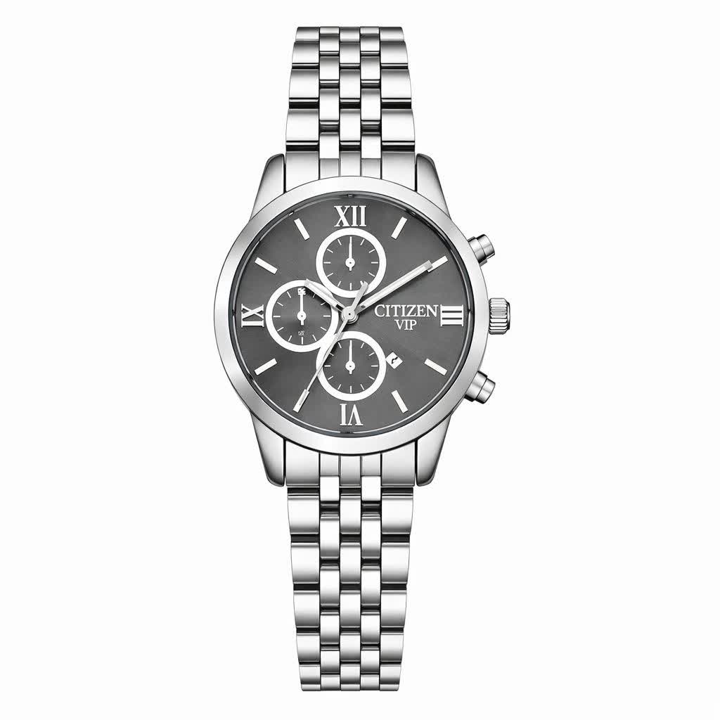 ساعت مچی زنانه سيتيزن CITIZEN VIP نقره ای مشکی