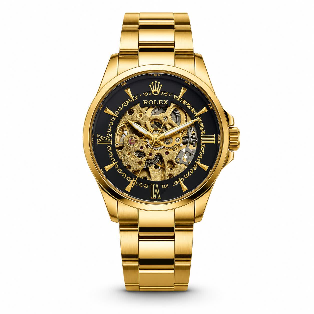 ساعت مچی اتوماتيک مردانه رولکس ROLEX چرخ دنده