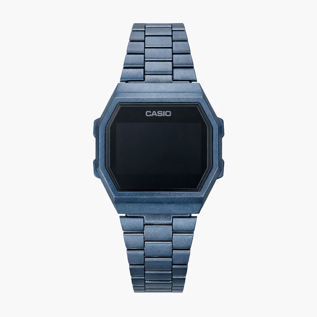 ساعت مچی ديجيتال کاسيو CASIO ژاپن سرمه ای کد 473+جعبه