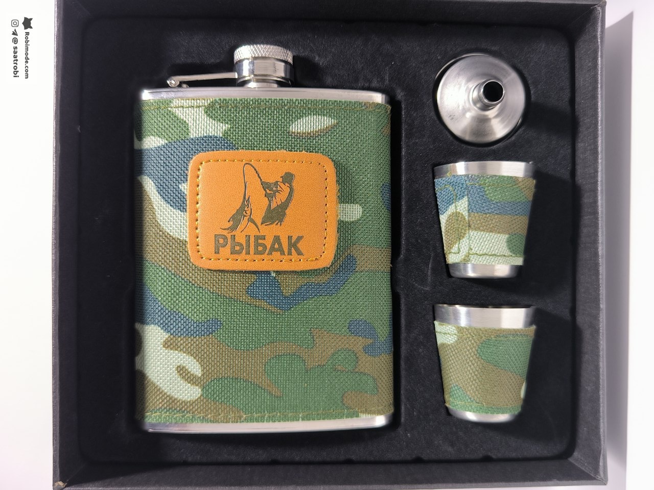 ست قمقمه جیبی JACK DANIEL S جای شرب